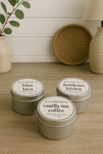 Load image into Gallery viewer, 4 oz Scented Candle Tins