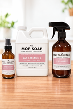 Load image into Gallery viewer, Everyday Clean Bundle: Mop Soap, Multi Surface Cleaner, Room Spray