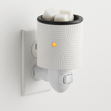 Load image into Gallery viewer, White Flip Dish Pluggable Wax Warmer