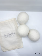 Load image into Gallery viewer, Wool Dryer Balls + Laundry Fragrance Oil