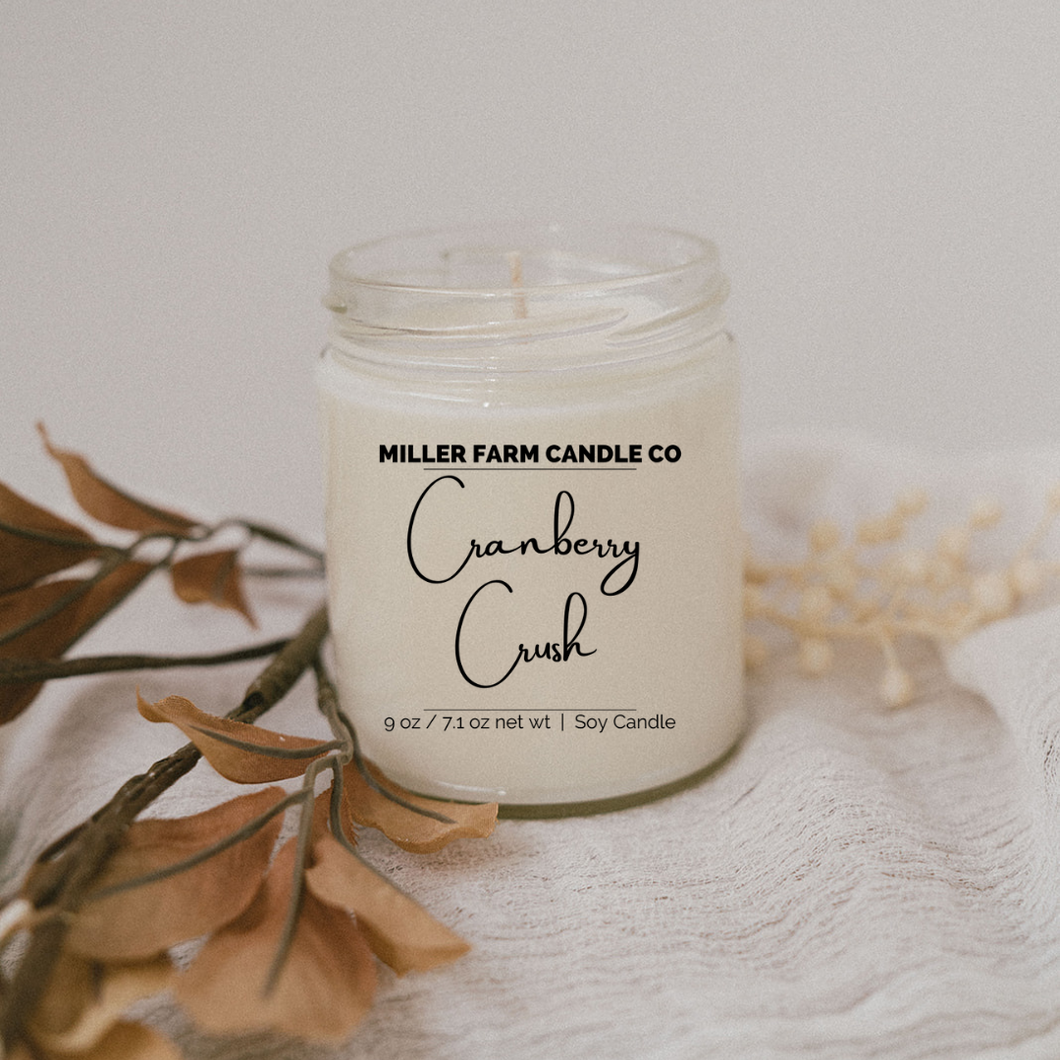 Cranberry Crush Soy Candle