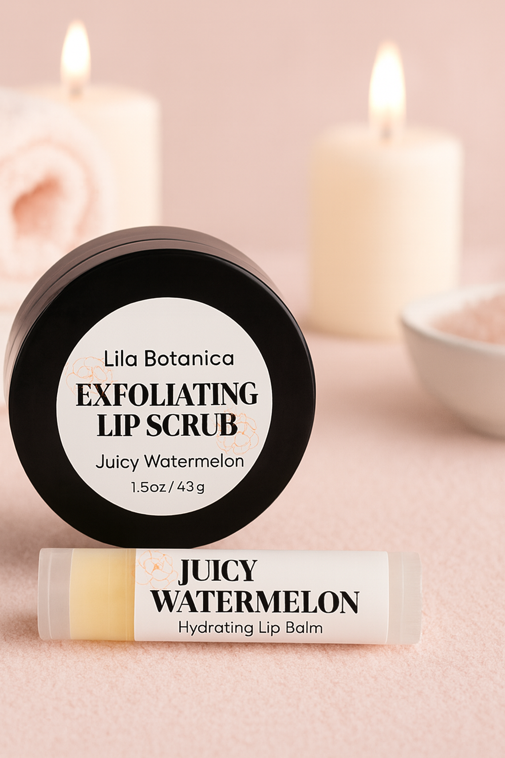 Lila Botanica Lip Duo - Exfoliate & Hydrate