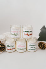 Load image into Gallery viewer, Christmas Inspired Soy Candles
