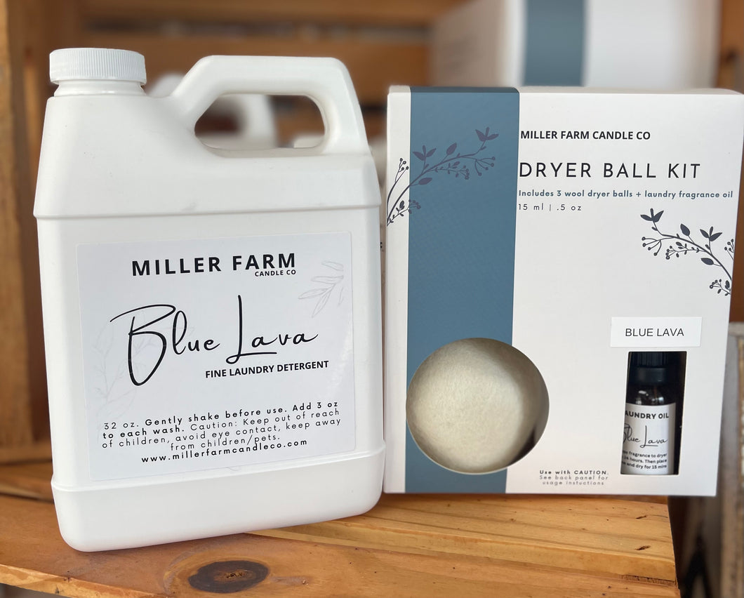 Laundry Detergent + Dryer Ball Kit Bundle