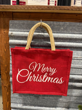 Load image into Gallery viewer, Large Holiday Gift Tote
