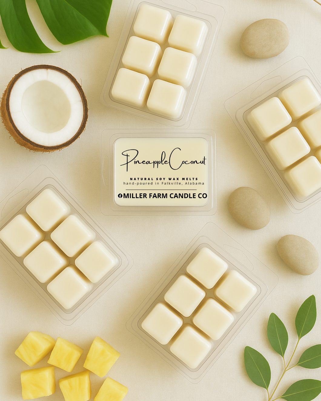 Pineapple Coconut Soy Wax Melts