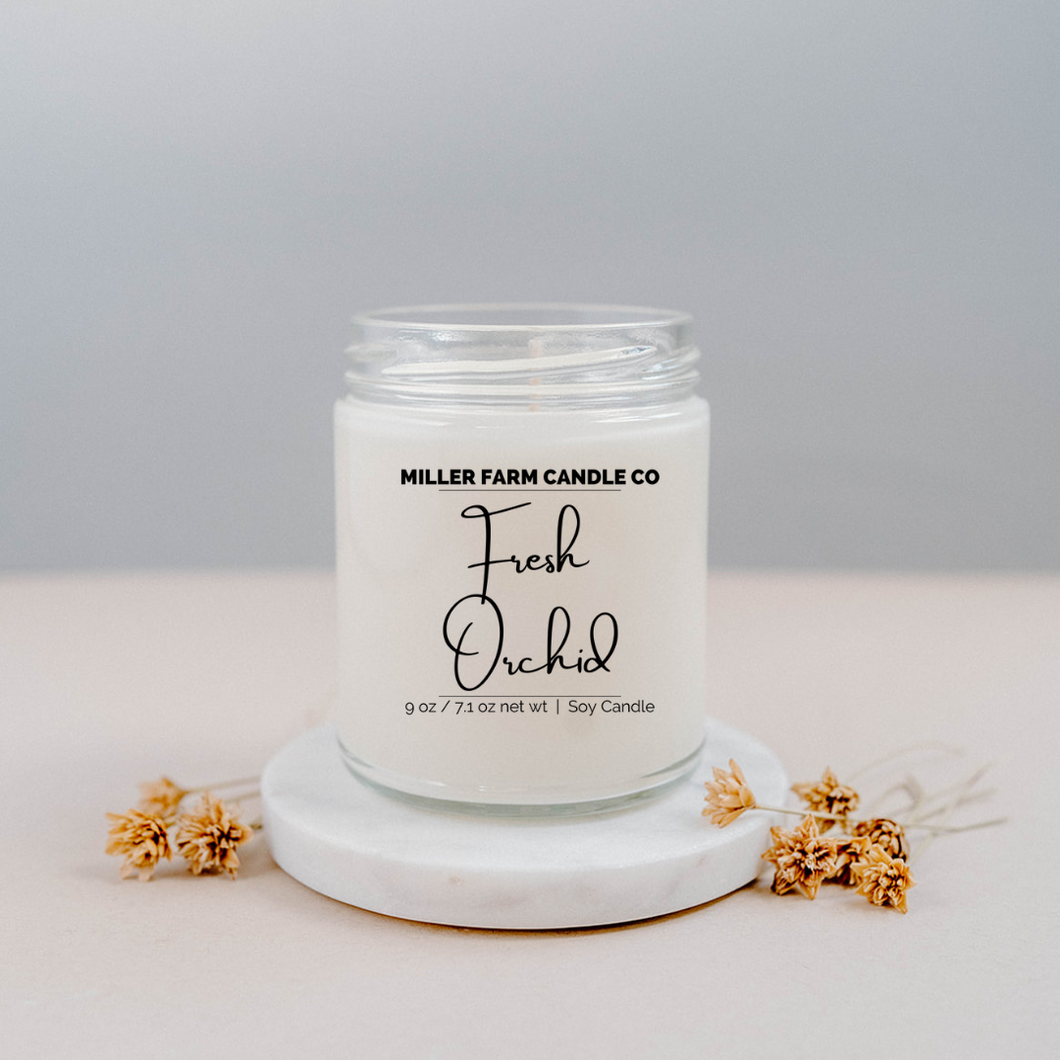 Fresh Orchid Soy Candle