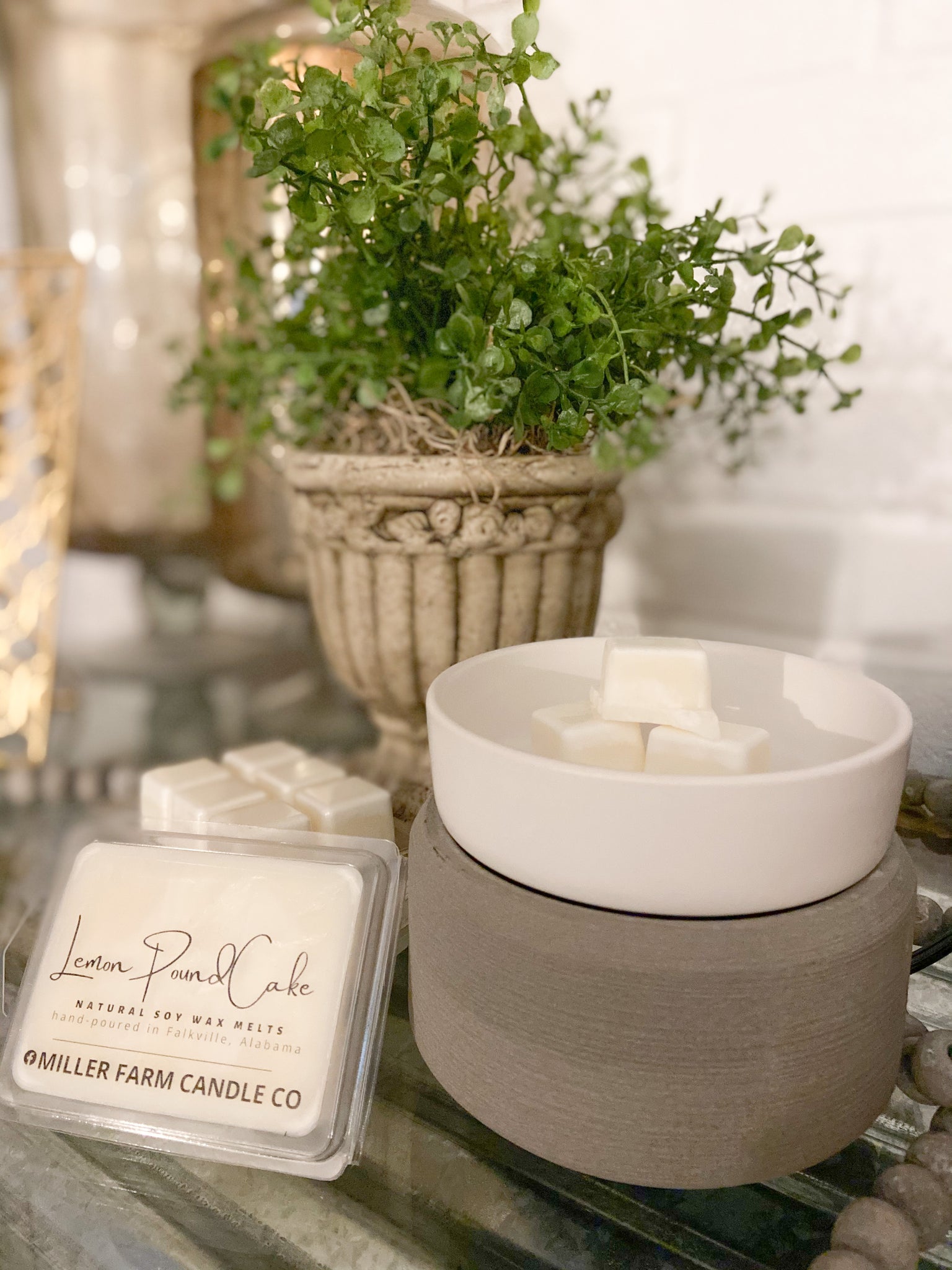 Concrete Style Electric Wax Warmer – Miller Farm Candle Co